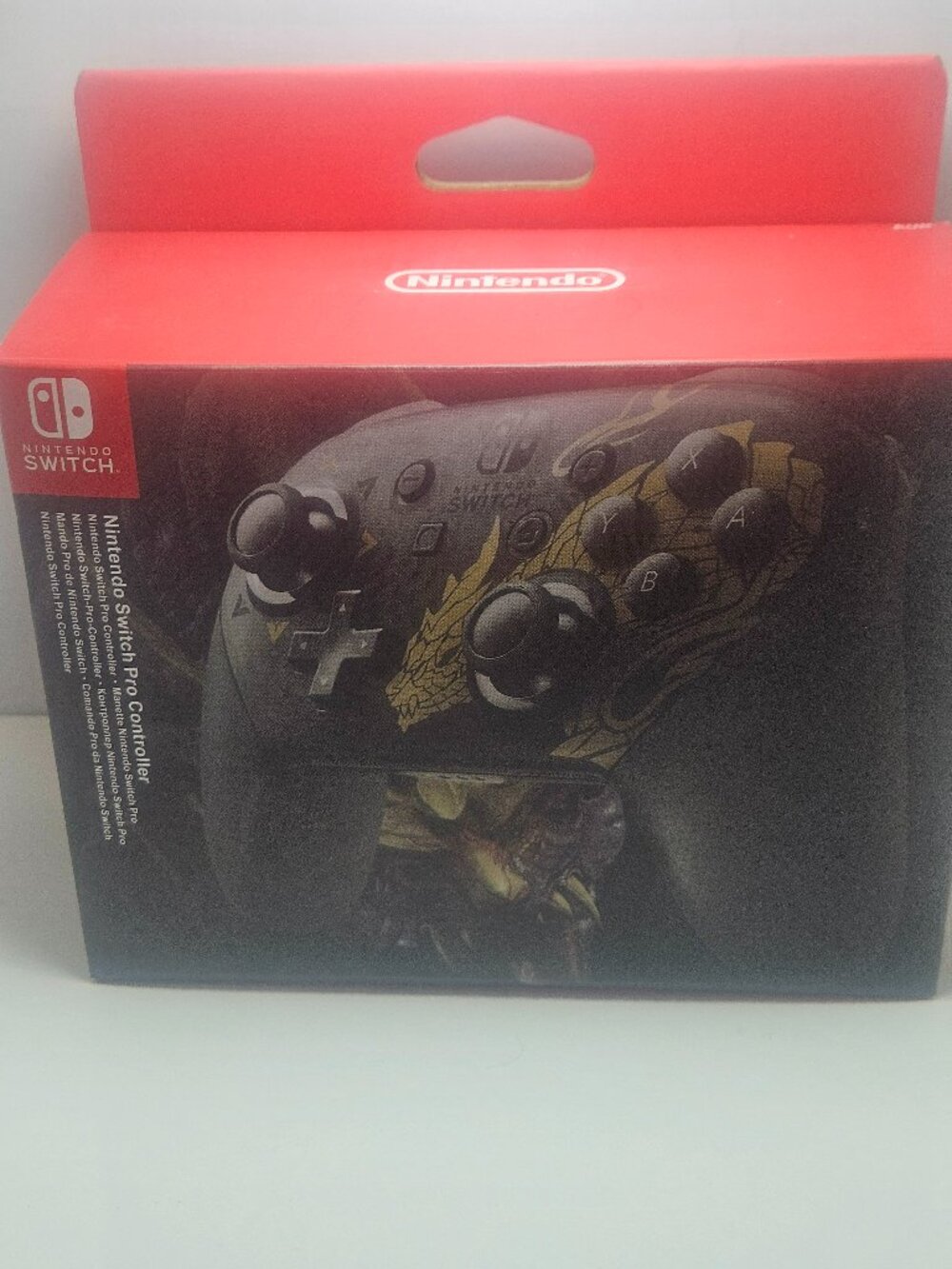 Monster hunter pro controller for the nintendo switch